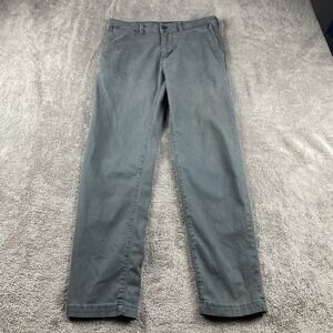 American Eagle Extreme Flex Slim Straight Pants Mens‎ 30x28.5 Gray/Blue